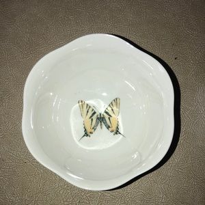 Antique Lenox butterfly meadow bowl- discontinued pattern!